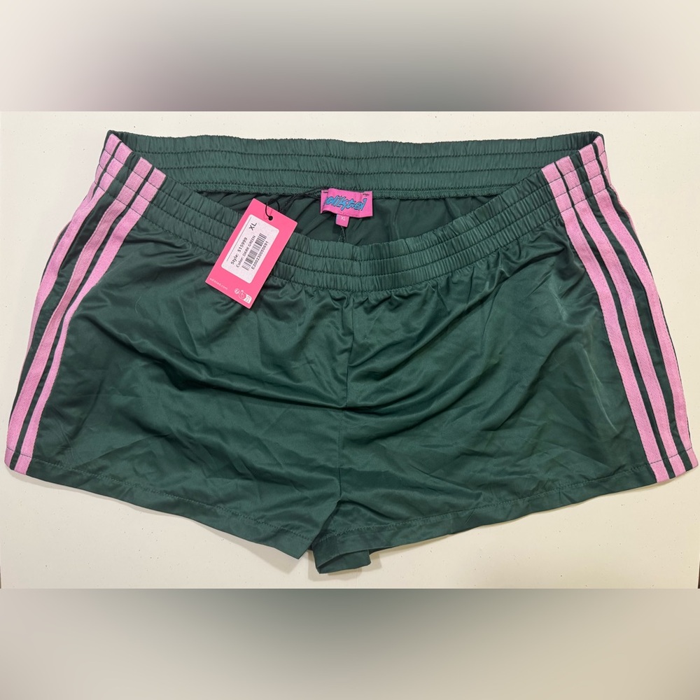 Edikted Nikki Nylon Shorts - NWT